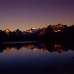 Abenddämmerung Zupalseehütte