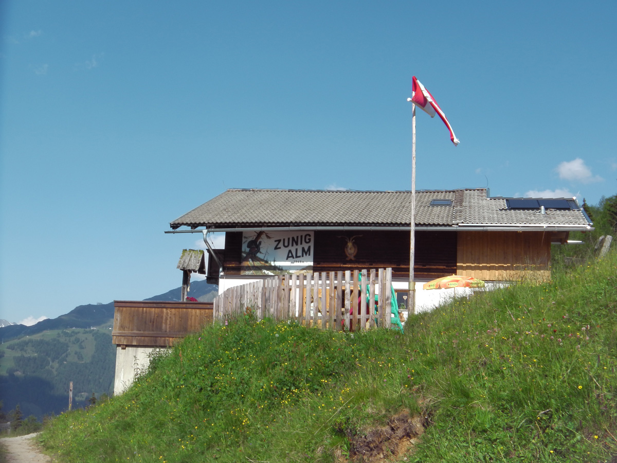 Zunigalm - lasörling höhenweg