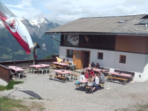Zunigalm mit Terrasse - Lasörling Höhenweg