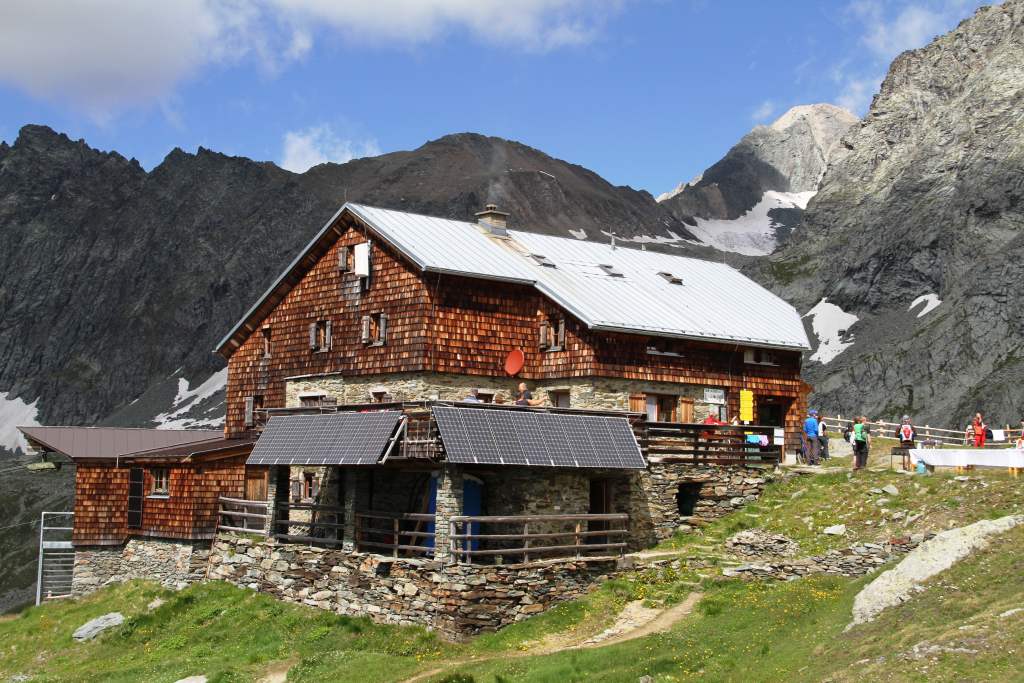 Bonn Matreier Hütte im Venediger Höhenweg