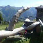 Blick auf den Lasörling von der Wodenalm