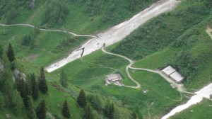 lasnitzen hütte von oben